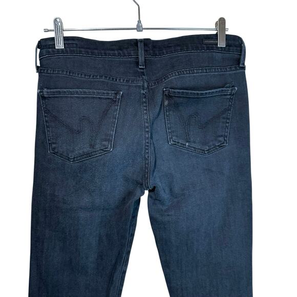 Citizens of Humanity Womens Elson Mid Rise Straight Leg Jeans Dark Blue 29 USA - Picture 5 of 14